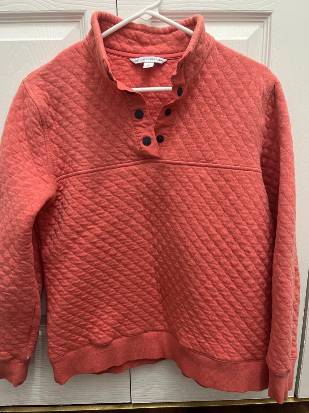 Southern Tide Women’s Makenzie Quilted Pullover Sweatshirt